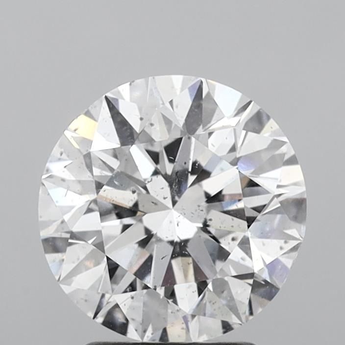 2,50 ct Okrągły diament naturalny