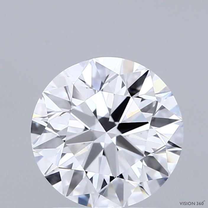 2ct Round E - VVS2 - Excellent cut - LD46746