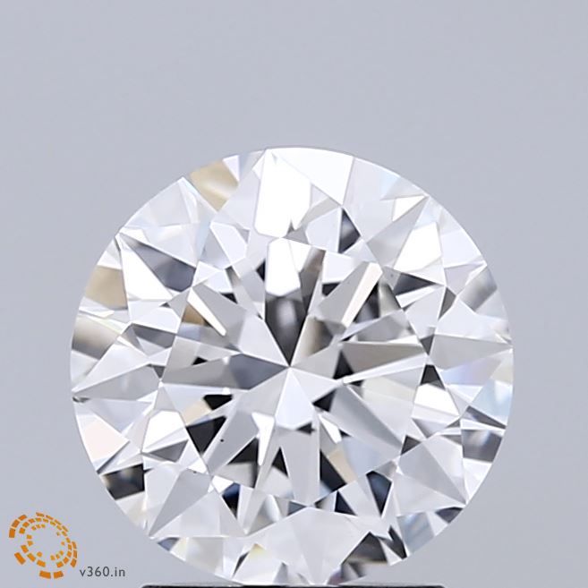 2ct Round D - VS1 - Very Good cut - LD171462