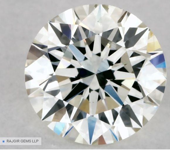 0,30 ct Okrągły diament naturalny