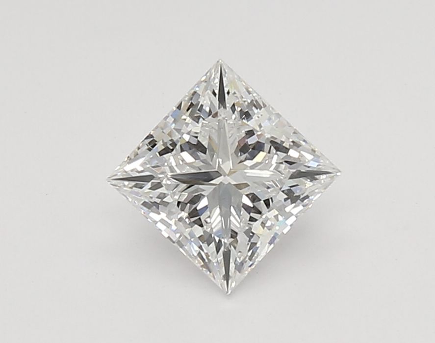 1.23 Carat princess Lab Grown Diamond Front Image