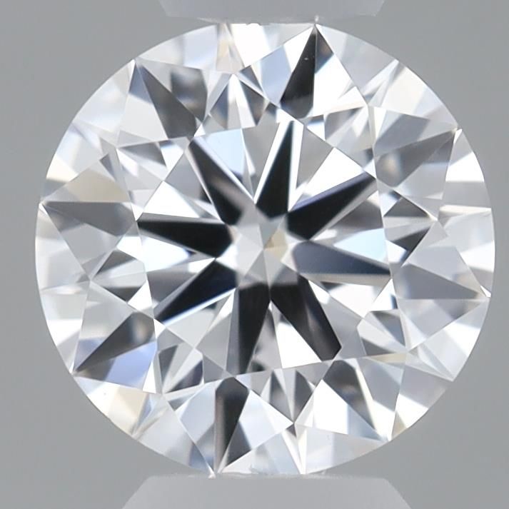 0.54 Carat round Lab Grown Diamond Front View