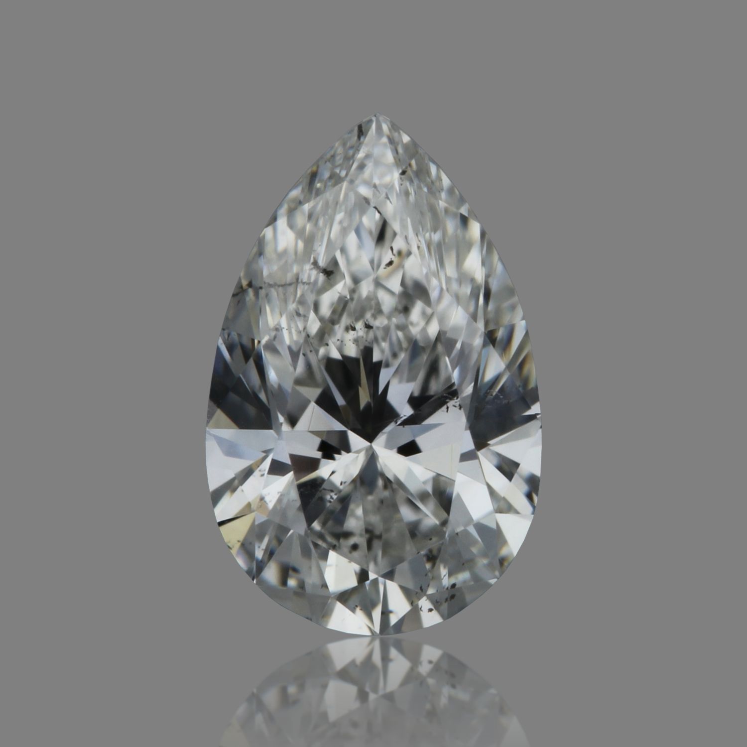 0,51 ct Diament naturalny w szlifie gruszki