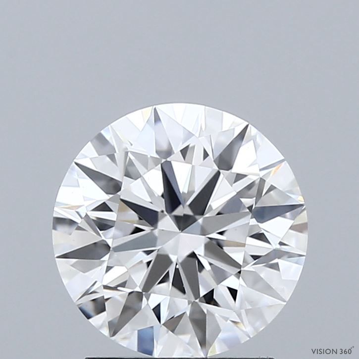 2ct Round D - VS1 - Excellent cut - LD257652