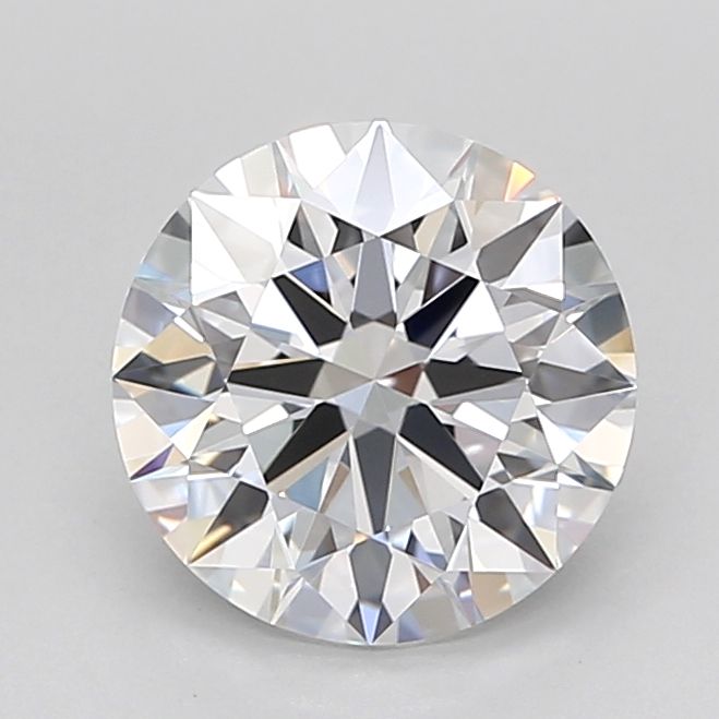 2ct Round D - VVS2 - Excellent cut - LD300327