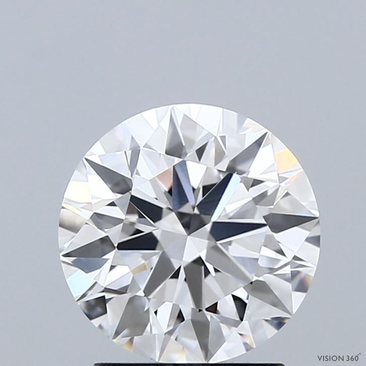 2ct Round D - VVS2 - Excellent cut - LD171433