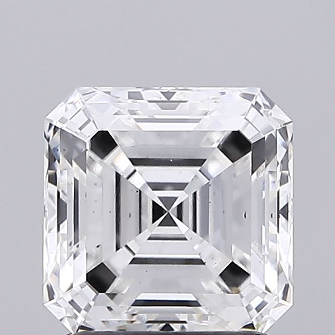 1.77 carat e VS2 EX  Cut IGI asscher diamond