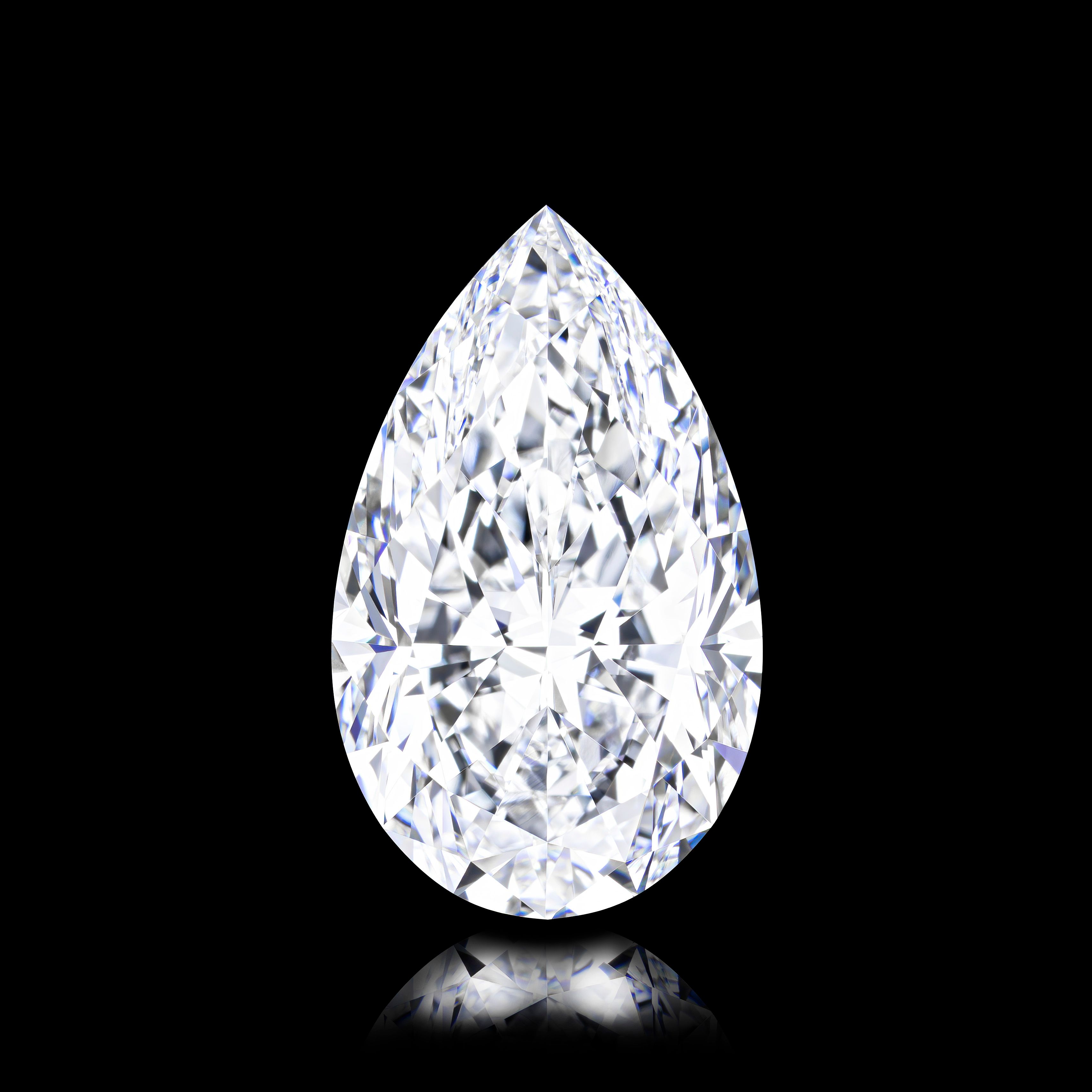 6.15 Carat Pear Natural Diamond
