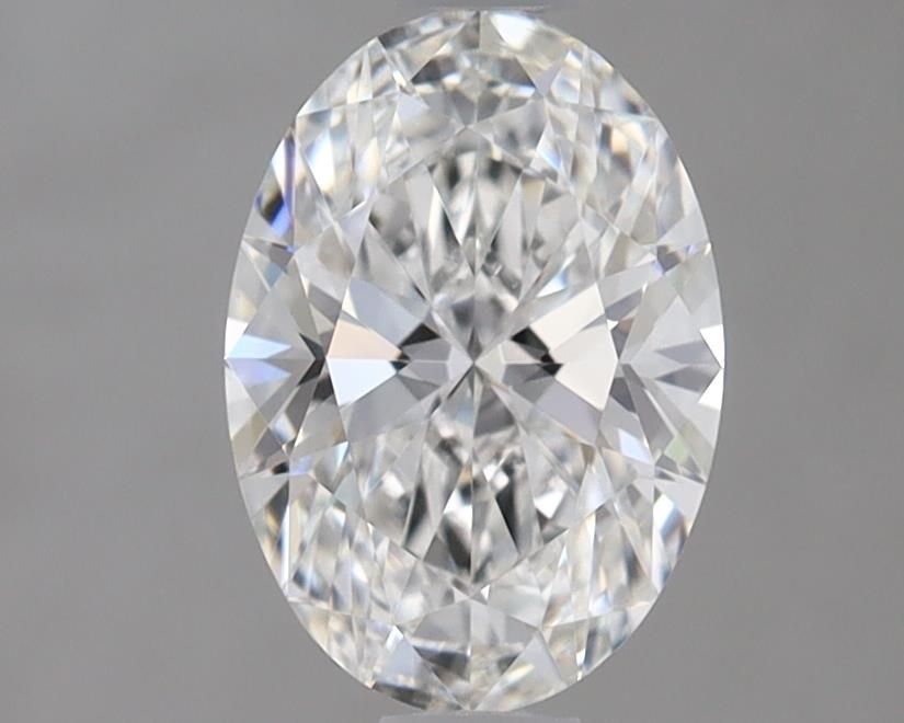 1.21 Carat oval Lab Grown Diamond Front View