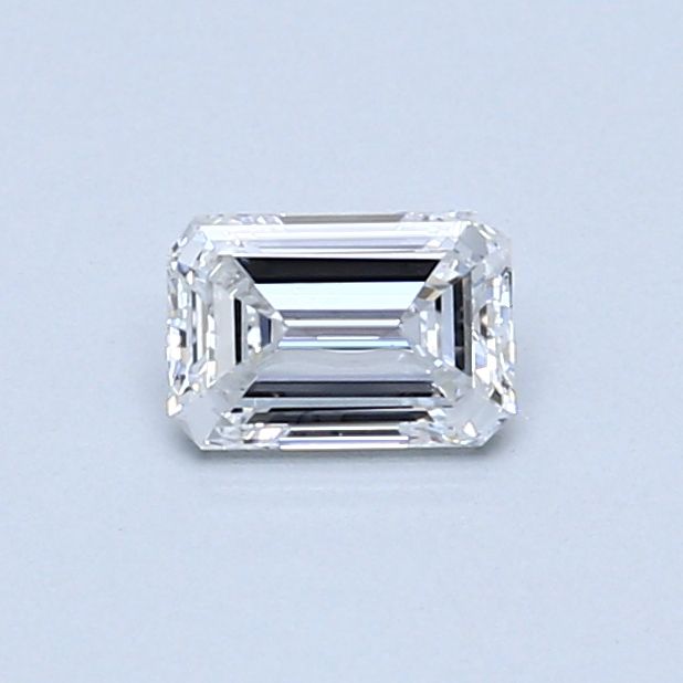 Diamant Émeraude 0.41 ct - Couleur D - Pureté VS1
