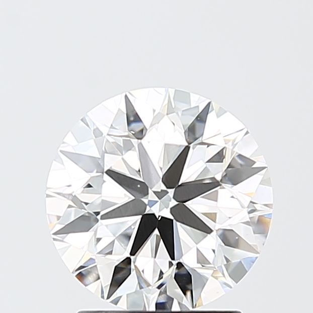 2ct Round E - VS1 - Excellent cut - LD203957