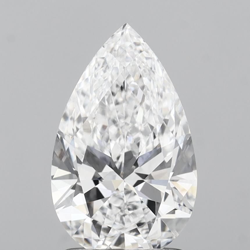 1.5ct Pear D VVS2 Excellent Cut