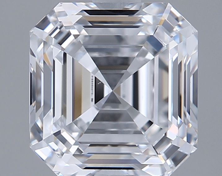 2ct Asscher D - VVS2 - Excellent cut - LD332894