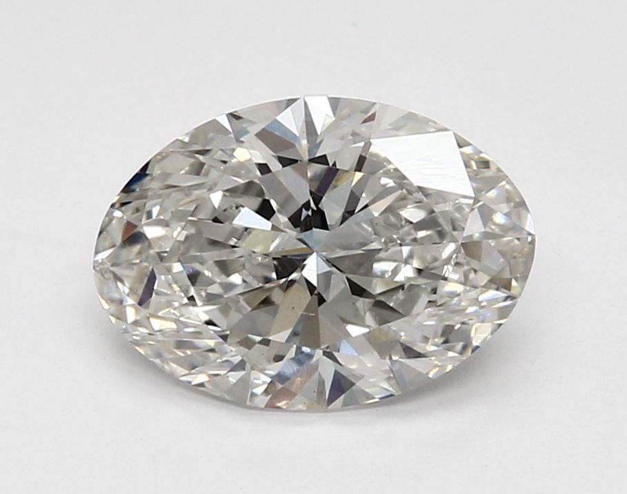 2.69 Carat oval Lab Grown Diamond Front View