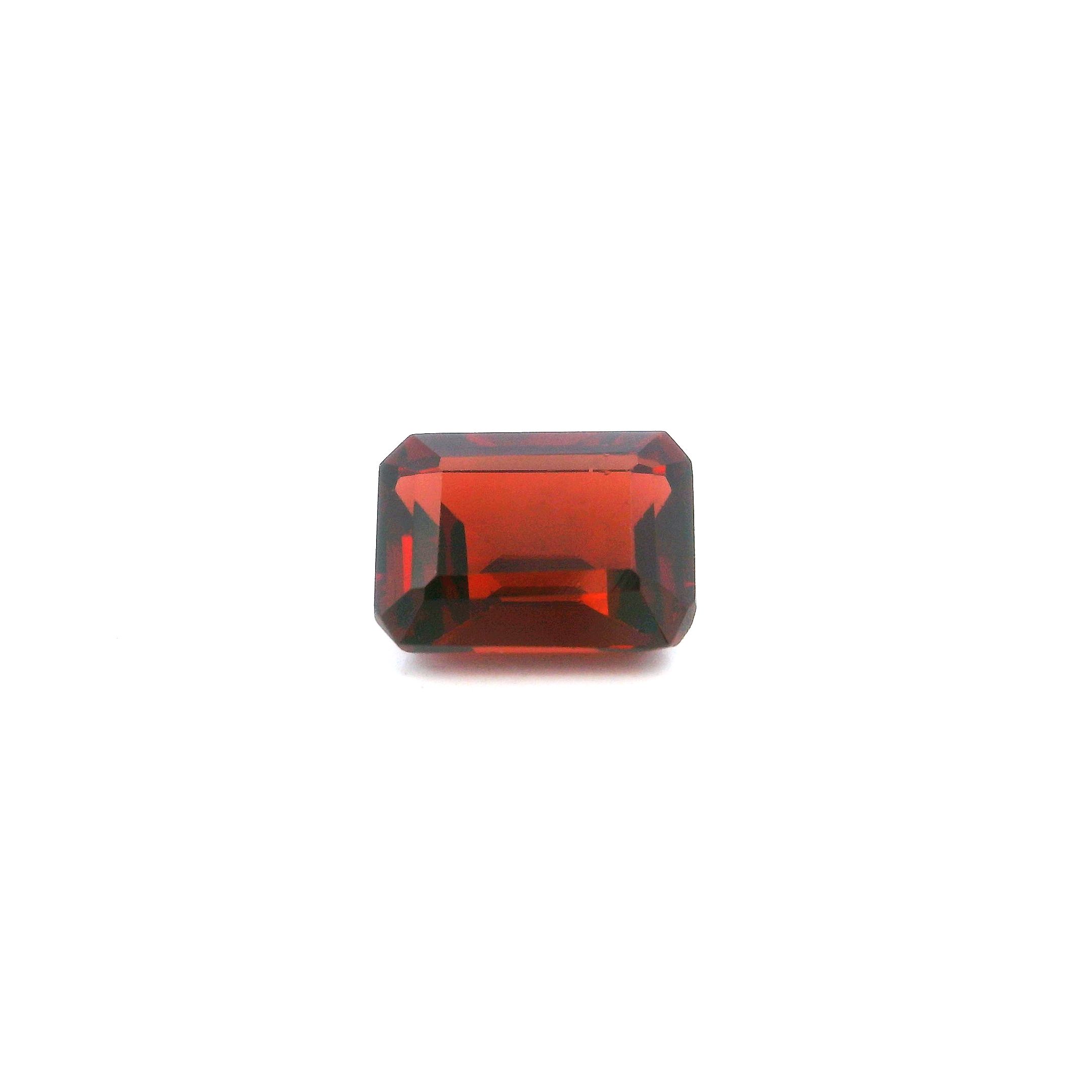OCTAGONAL 2.09ct RED EC