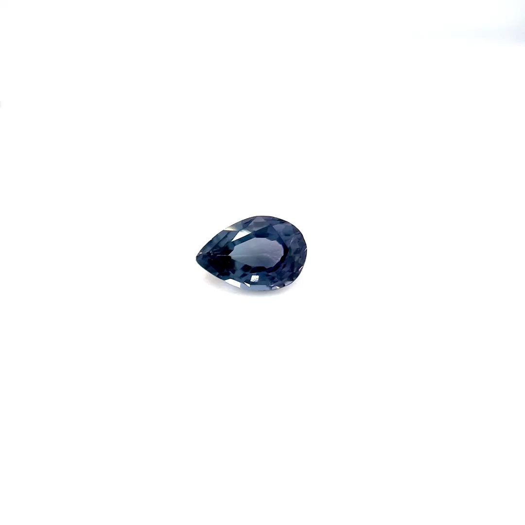 0.73 ct Pear Gray Spinel