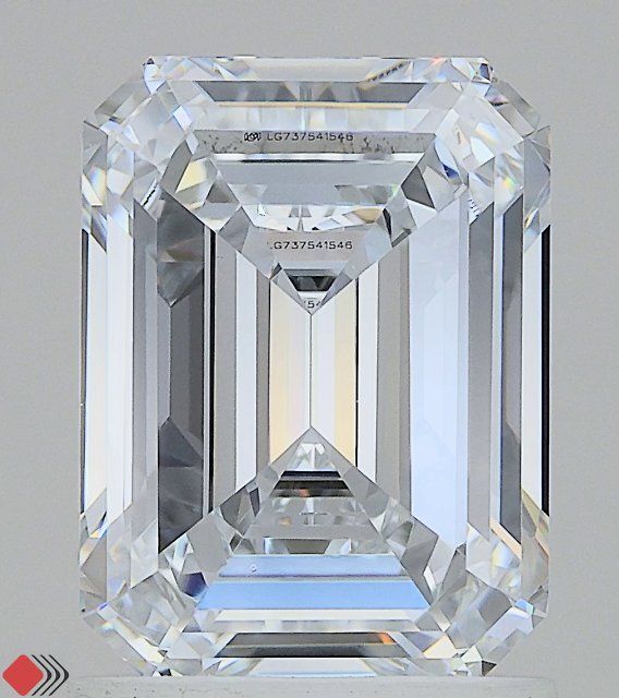 2ct Emerald E - VVS1 - Excellent cut - LD262190