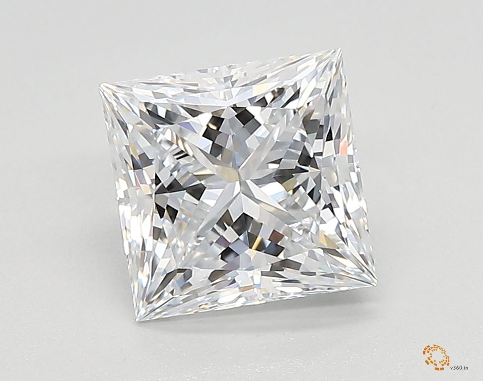 2.02 Carat princess Lab Grown Diamond Front Image