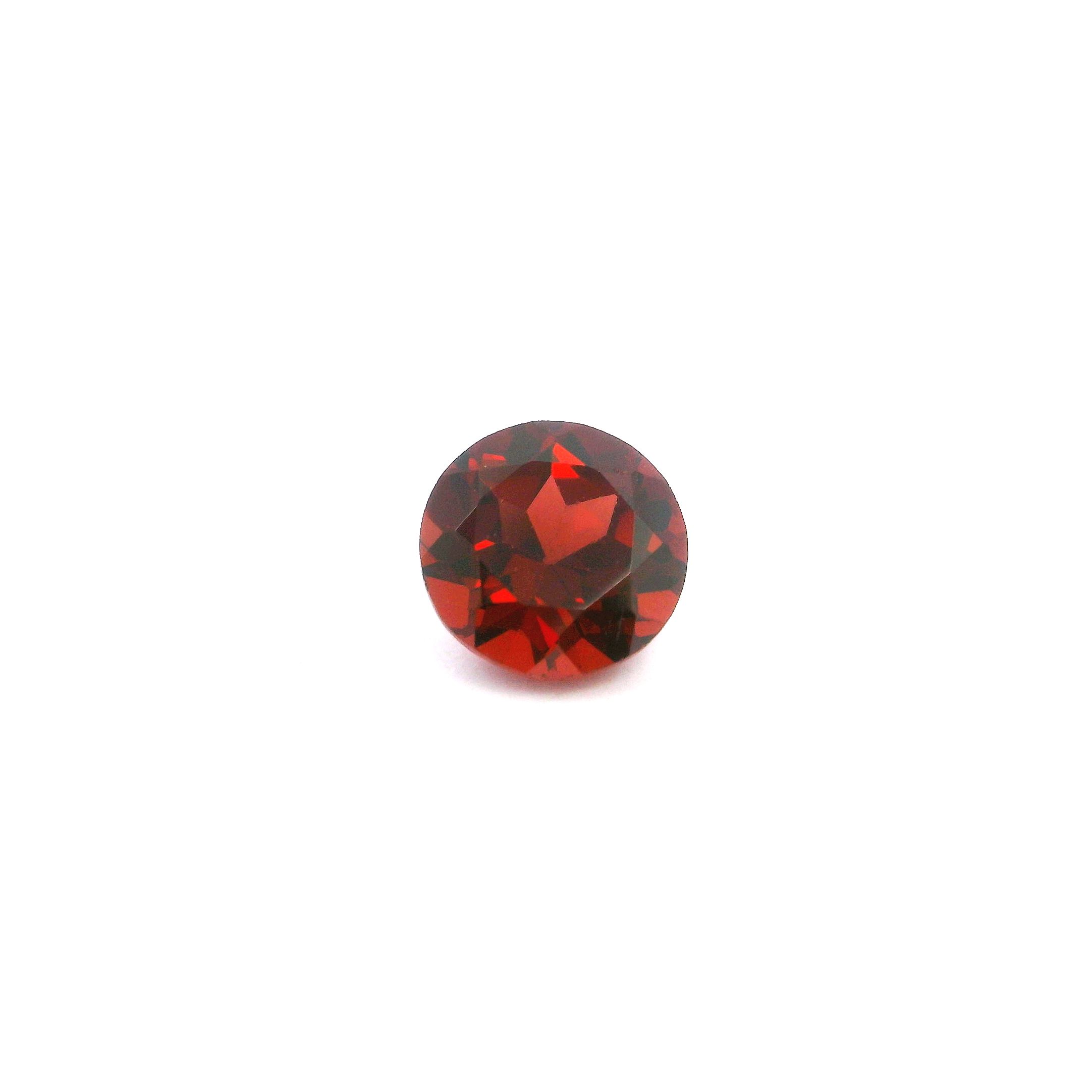 1.61 ct Round Red Garnet
