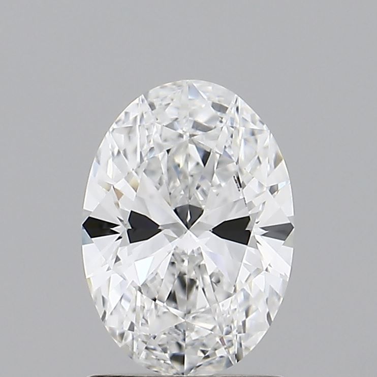 1.24 Carat oval Lab Grown Diamond Front Image
