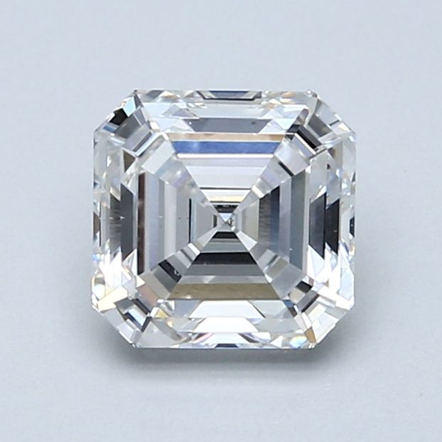 Diamant Asscher 1.58 ct - Couleur E - Pureté VS2
