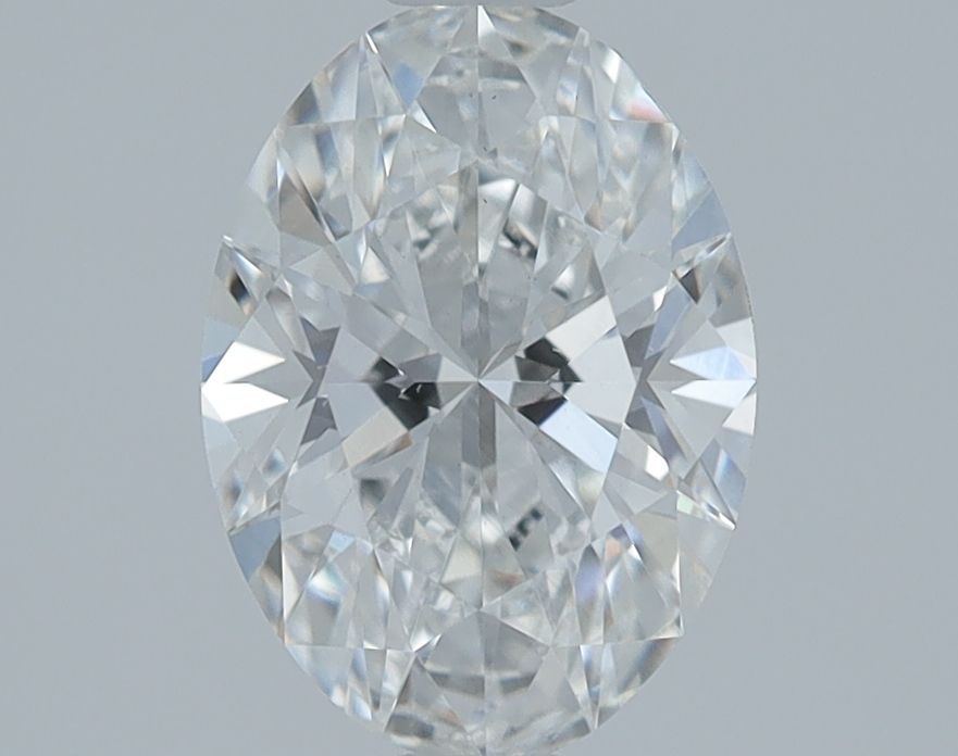 1.23 Carat oval Lab Grown Diamond Front Image