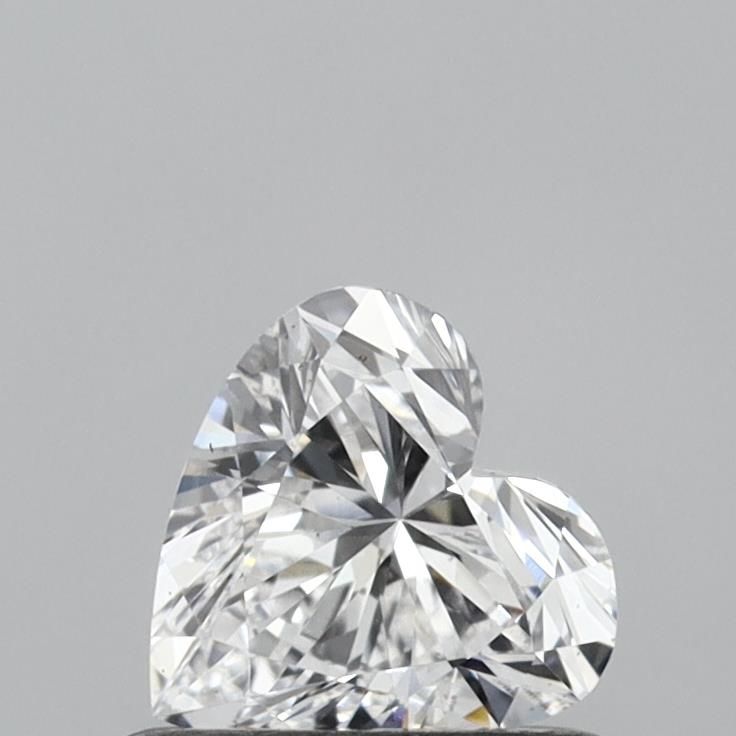 0.53 carat d VVS2 VG  Cut IGI heart diamond