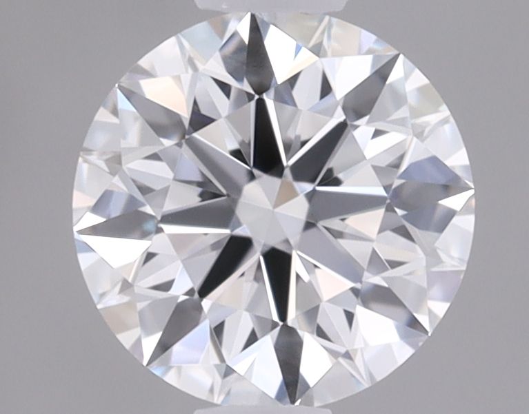 0.54 Carat round Lab Grown Diamond Front View