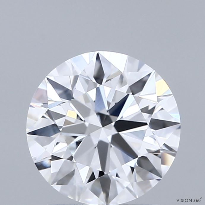 2ct Round D - VVS2 - Excellent cut - LD272228