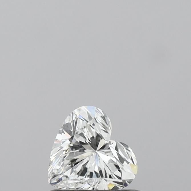0.53 carat e VVS2 EX  Cut IGI heart diamond
