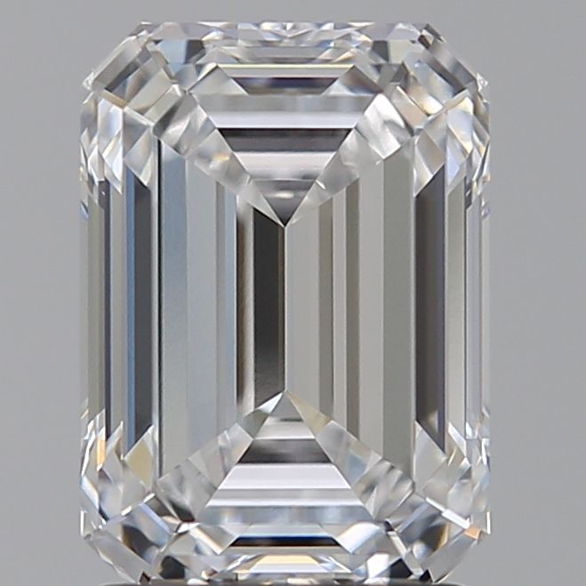 2.03ct Emerald D - VVS1 - Excellent cut - LD106655