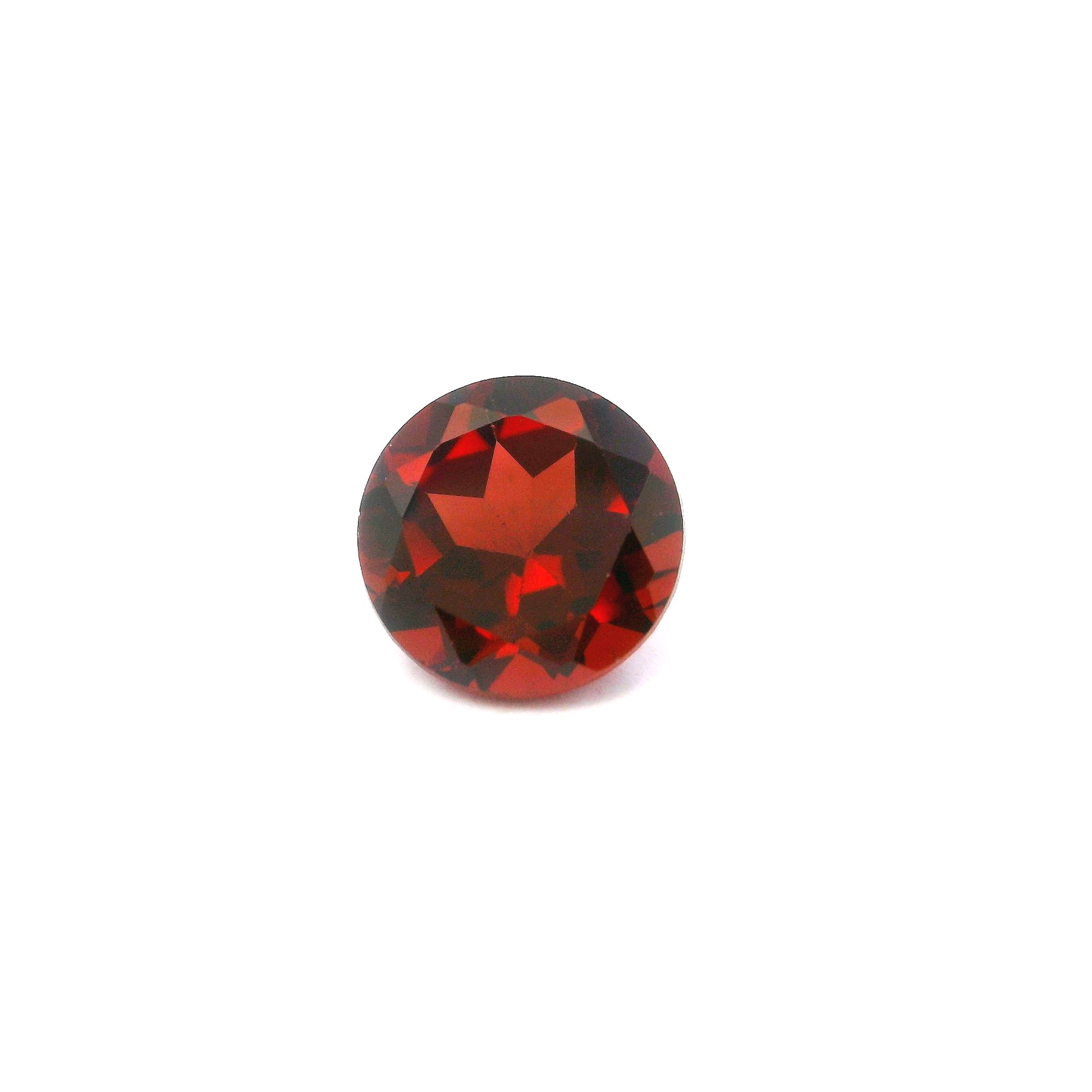 1.53 ct Round Red Garnet