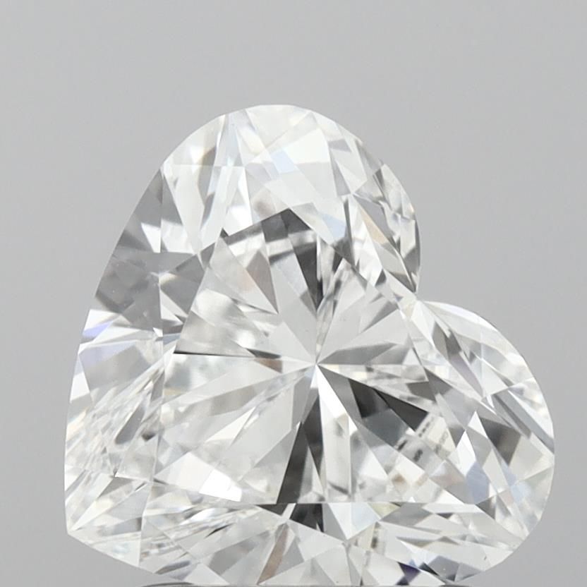 1.5ct Heart D VS1 Very Good Cut