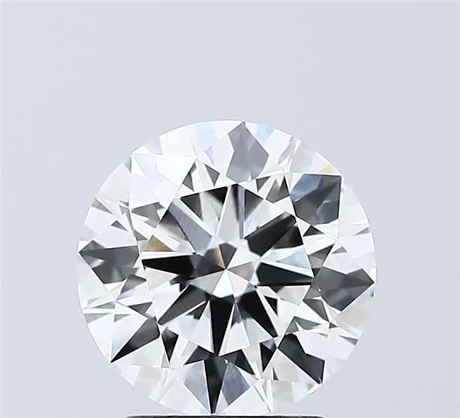 2ct Round E - VVS2 - Very Good cut - LD273603