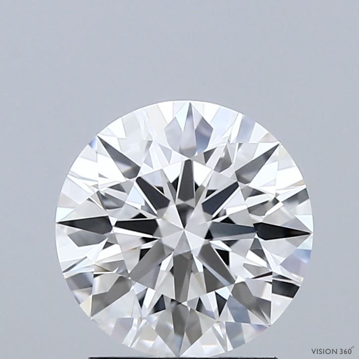 2ct Round D - VVS2 - Excellent cut - LD36685