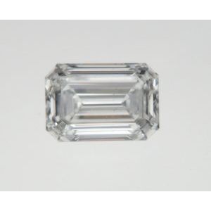 0.3-carat emerald diamond with G color, Good cut, and SI1 clarity.