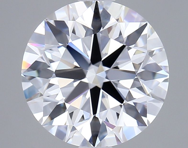 2ct Round D - VVS2 - Excellent cut - LD48709