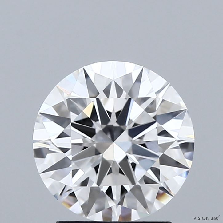 2ct Round D - VVS2 - Excellent cut - LD265581