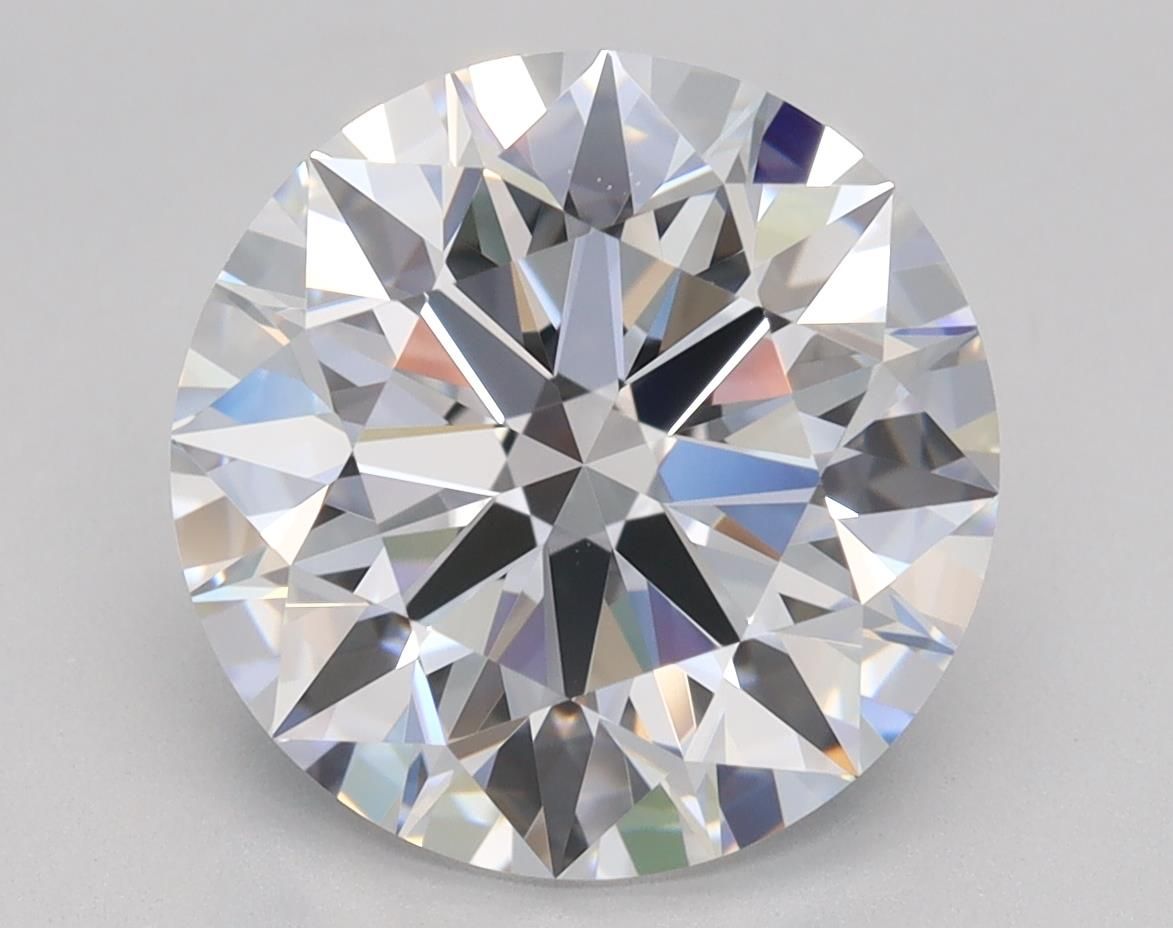 3,71 ct Okrągły diament laboratoryjny