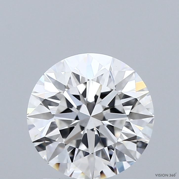 2ct Round F - VVS2 - Very Good cut - LD268583