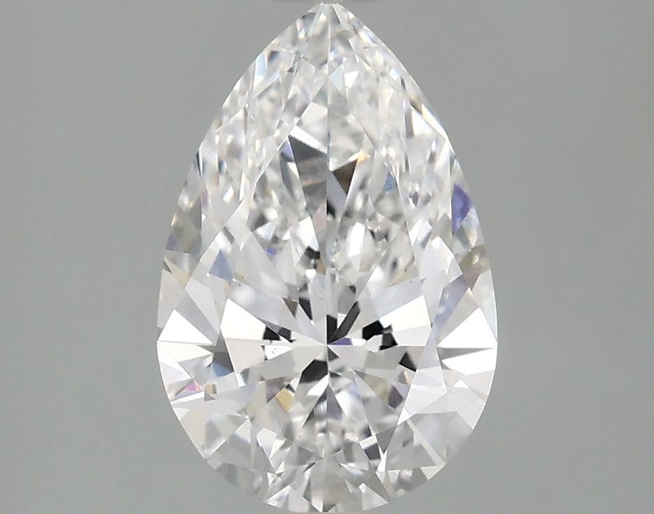 2ct Pear D - VS1 - Excellent cut - LD213302