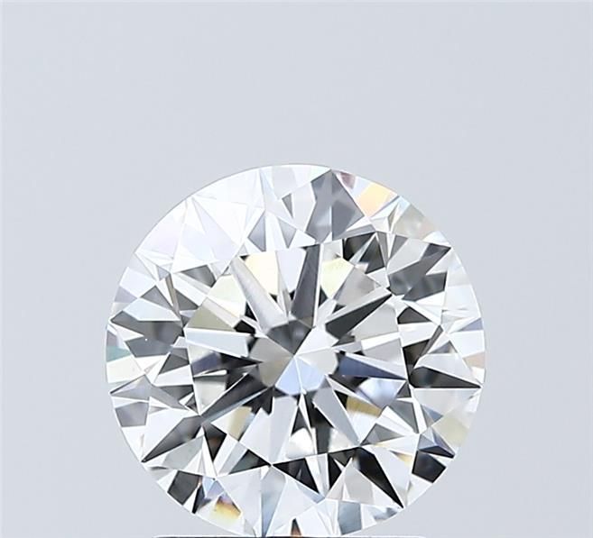 2ct Round D - VVS2 - Very Good cut - LD46863