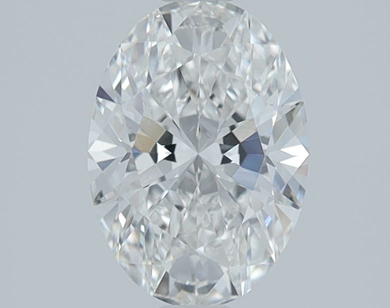 1.23 Carat oval Lab Grown Diamond Front Image