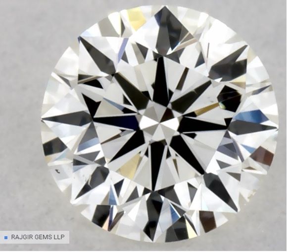 0,33 ct Okrągły diament naturalny
