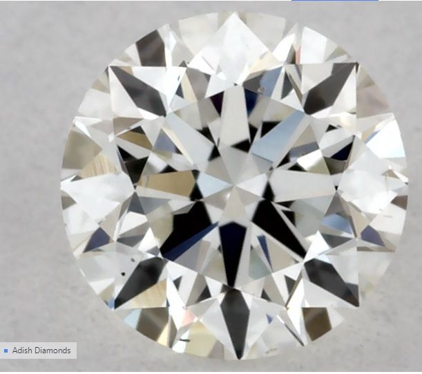 0,31 ct Okrągły diament naturalny