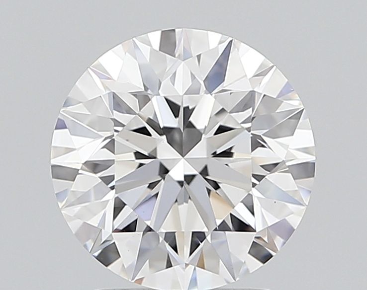 2ct Round D - VS1 - Excellent cut - LD255562