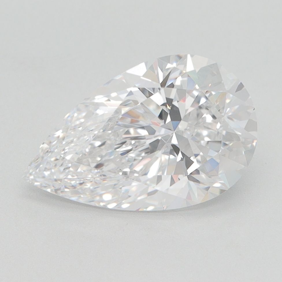 2ct Pear D - IF - Excellent cut - LD315849