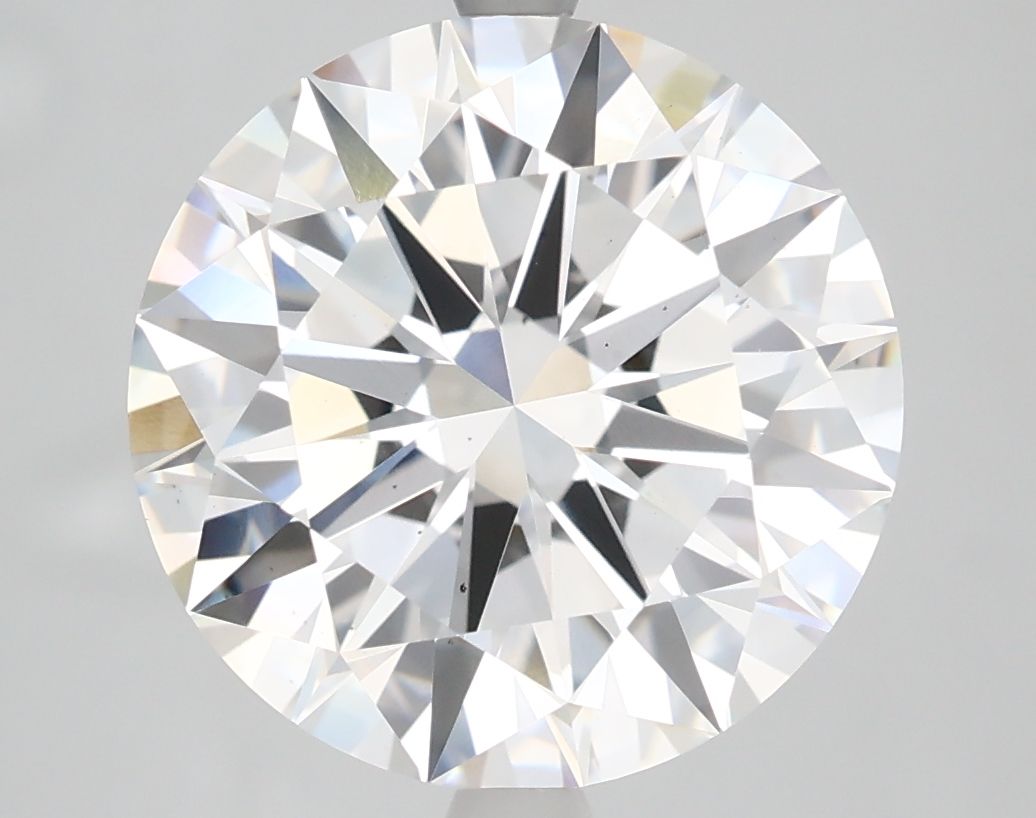 Diamant Rond 5.79 ct - Couleur F - Pureté VS1