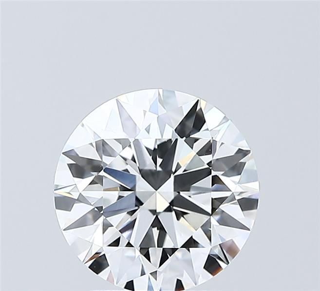 2ct Round D - VVS2 - Excellent cut - LD38291