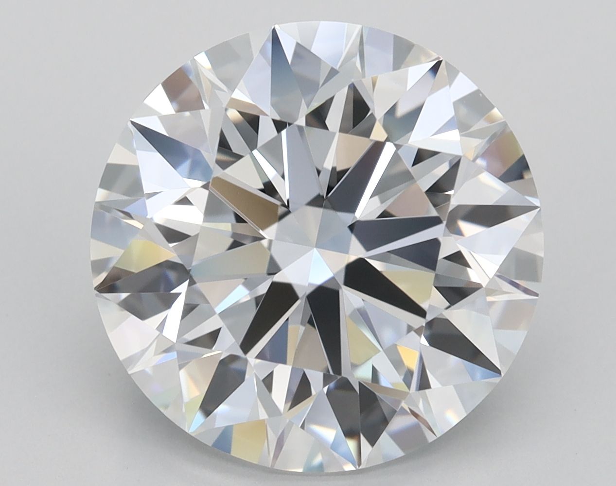 5,22 ct Okrągły diament laboratoryjny